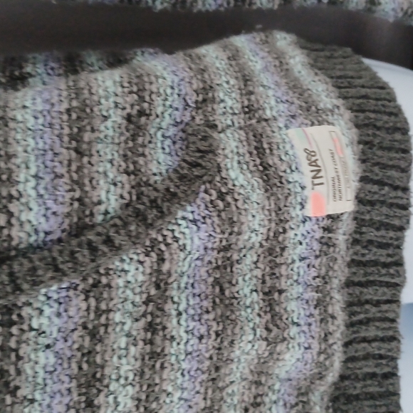 TNA Aritzia Baja  knit sweater Size S Hoodie - Picture 2 of 8